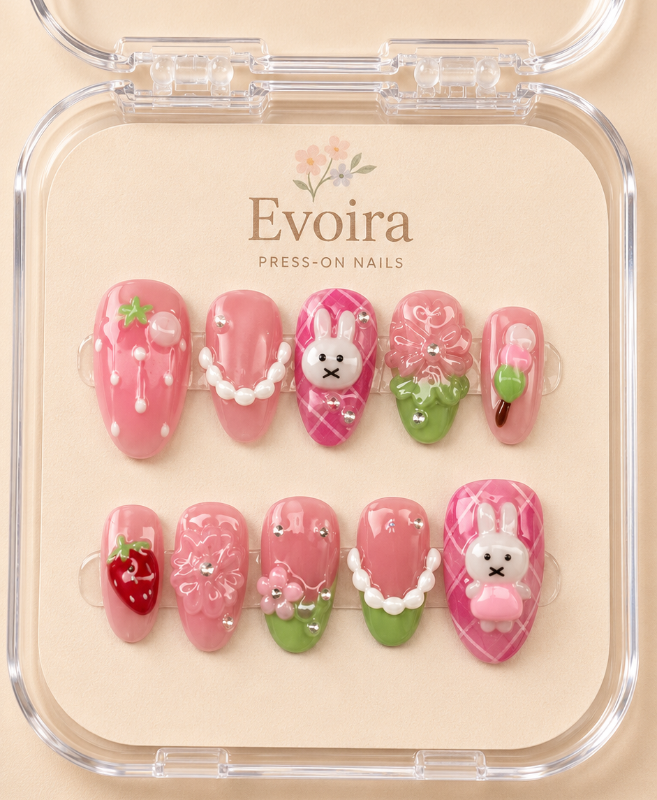 Strawberry Bunny Picnic