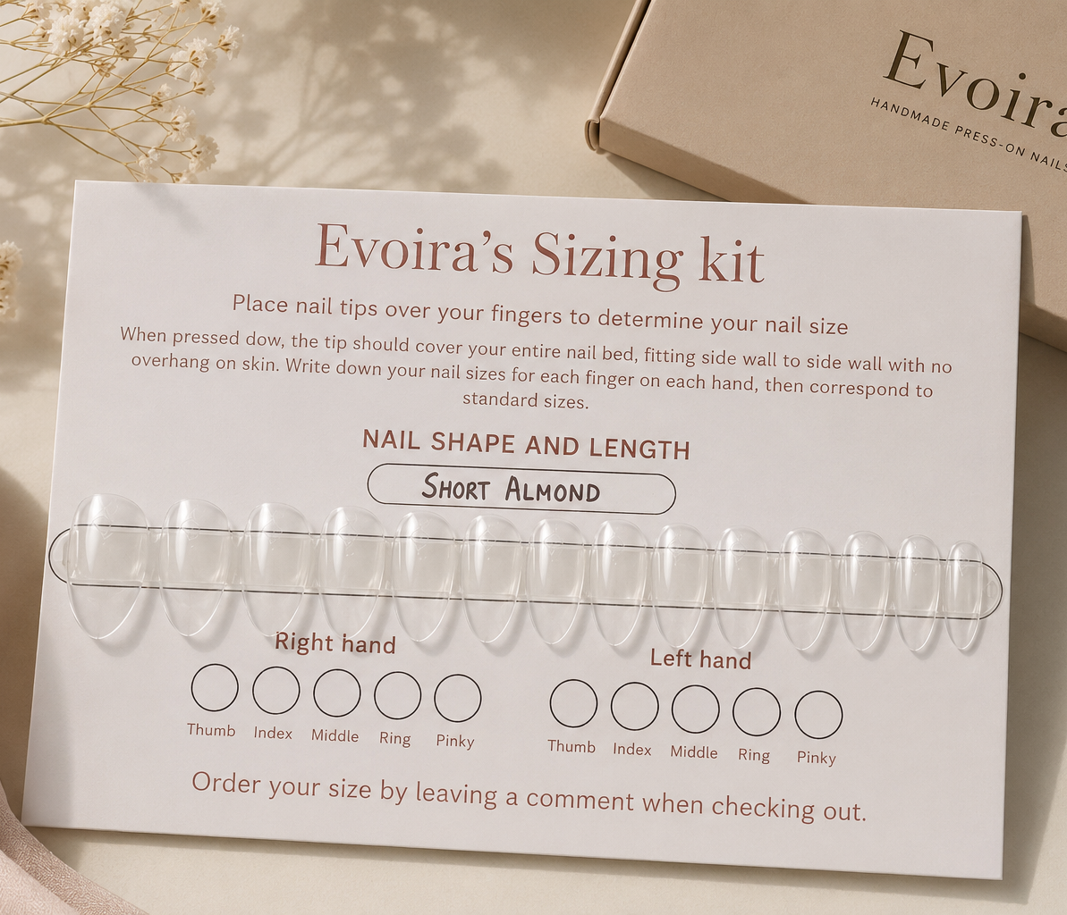 Sizing kit